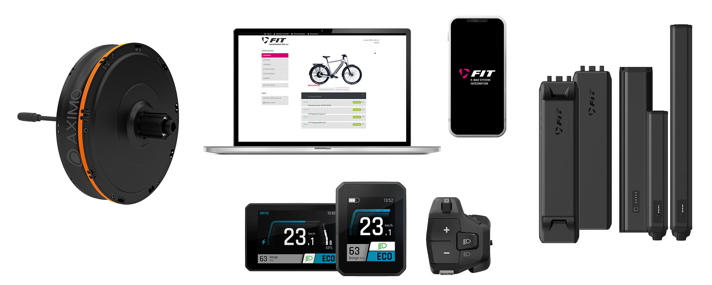 AXIMO and FIT Showcase Silent E-bike Drive System | AXIMO